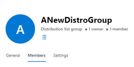 Distribution group in Exchange