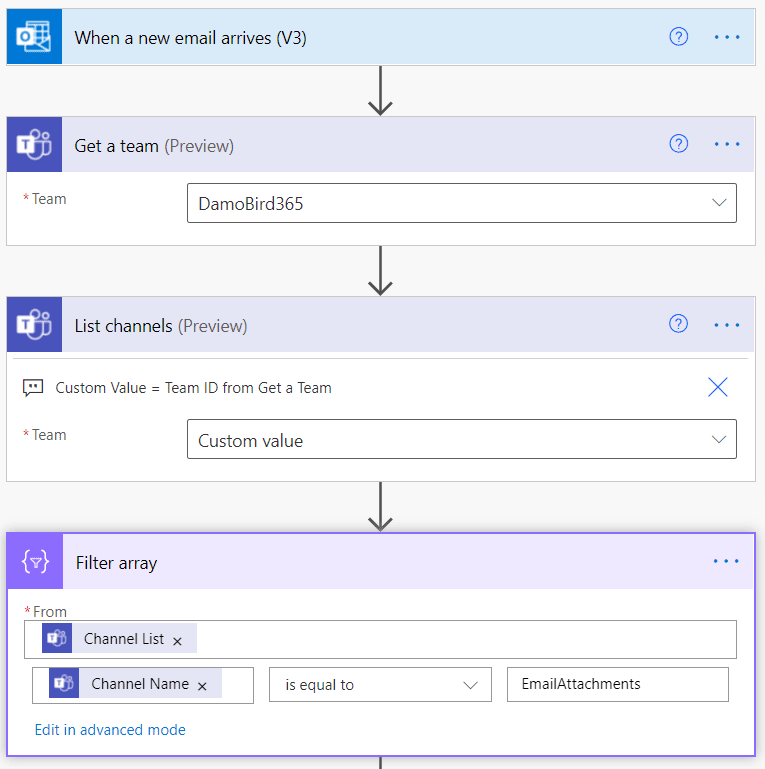 Retrieving the team and channel Guid / id