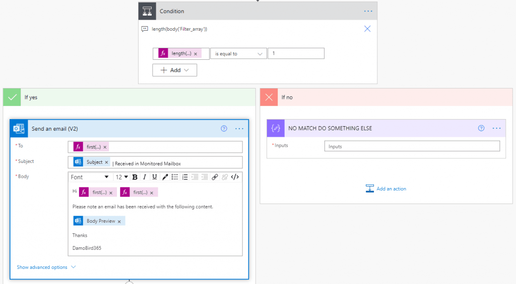 If then ELSE in Cloud Flow