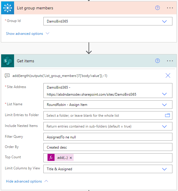 N-1 users from round-robin group